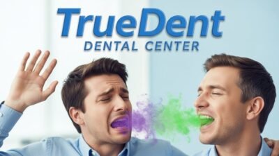 علاج لرائحة الفم الكريهة,حلول طبية للتخلص منها مركز TrueDent