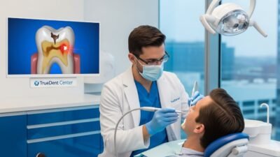 علاج تآكل مينا الأسنان مع أفضل الحلول الطبية مركز TrueDent