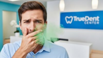 علاج لرائحة الفم الكريهة,حلول طبية للتخلص منها مركز TrueDent