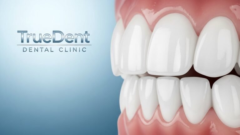علاج اللثة الزرقاء في مركز TrueDent بتقنيات حديثة ومضمونة