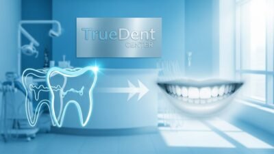 بناء السن المتهدم, حلول لاستعادة صحة أسنانك مع مركز TrueDent