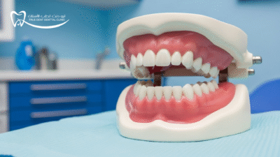 هل بياض اللثة حول الأسنان طبيعي ومتى يحتاج علاج مع TrueDent