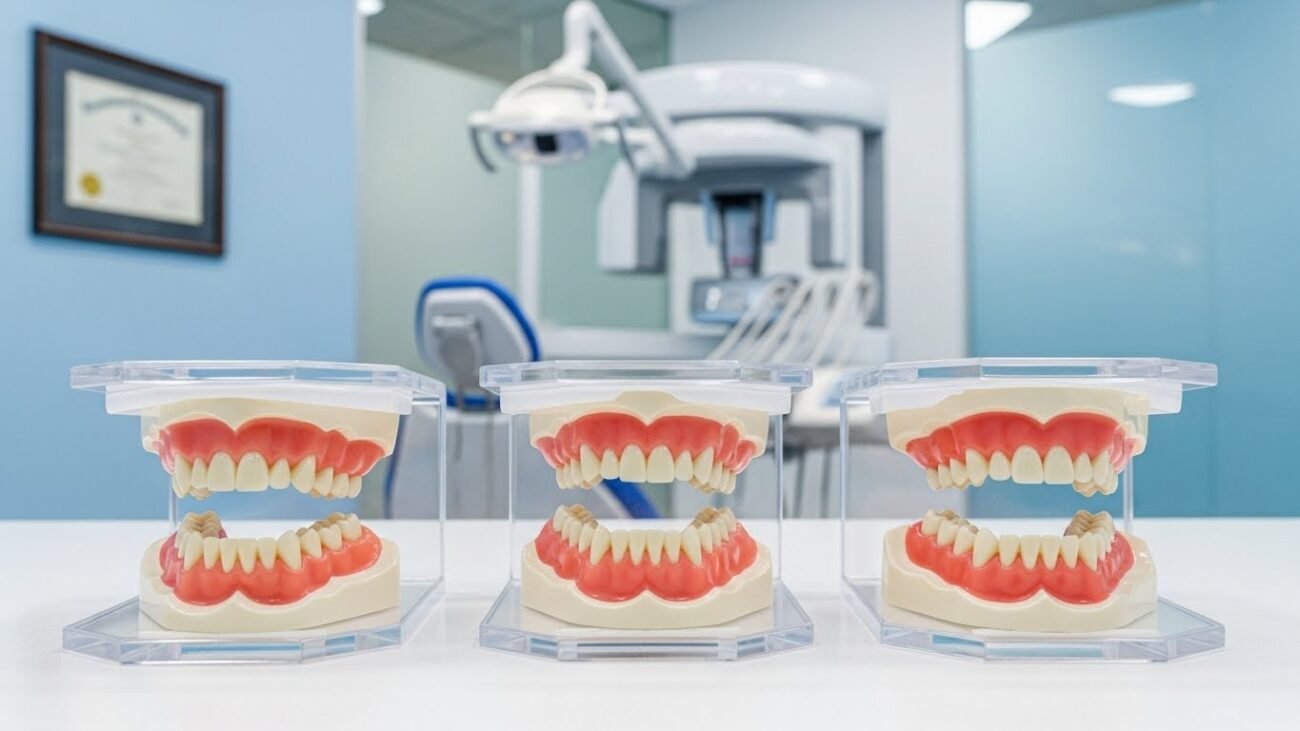 خلع جميع الأسنان وتركيب طقم مع مركز TrueDent لطب الأسنان